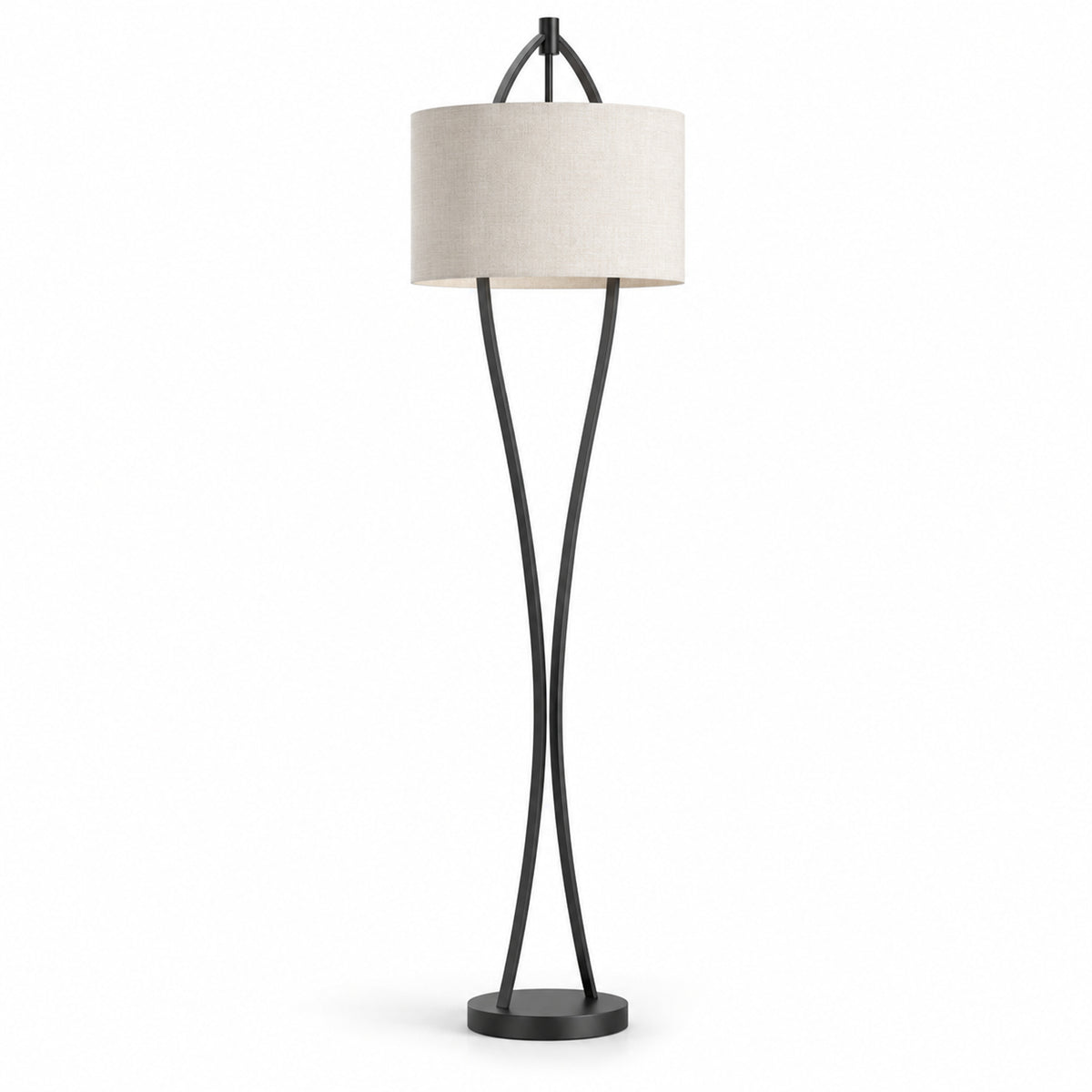 Twin Bow Floor Lamp