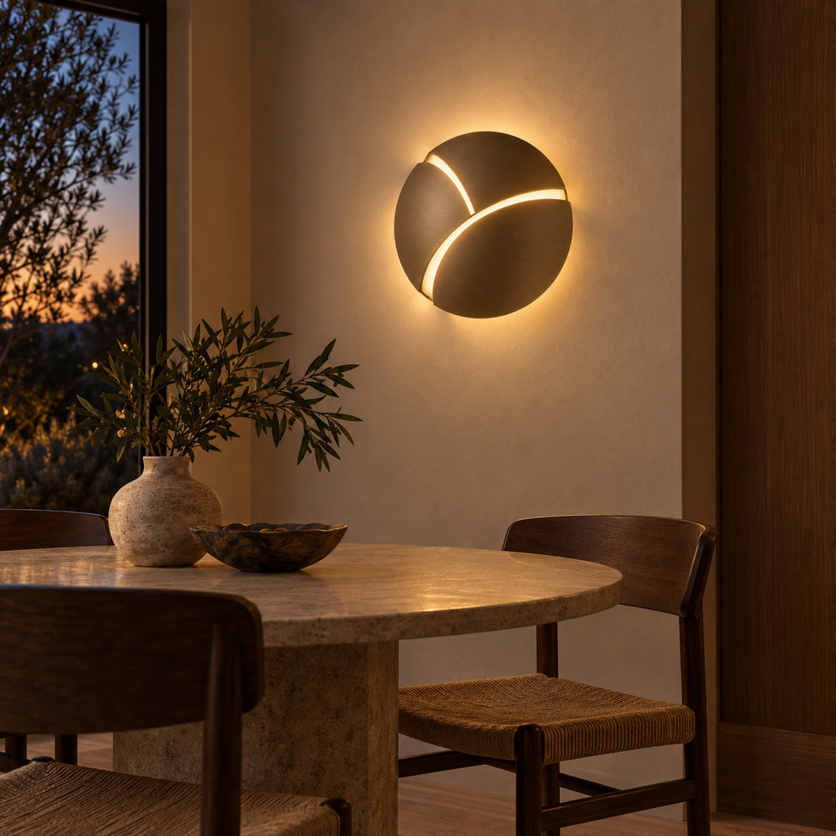Crossing Orbit Wall Light