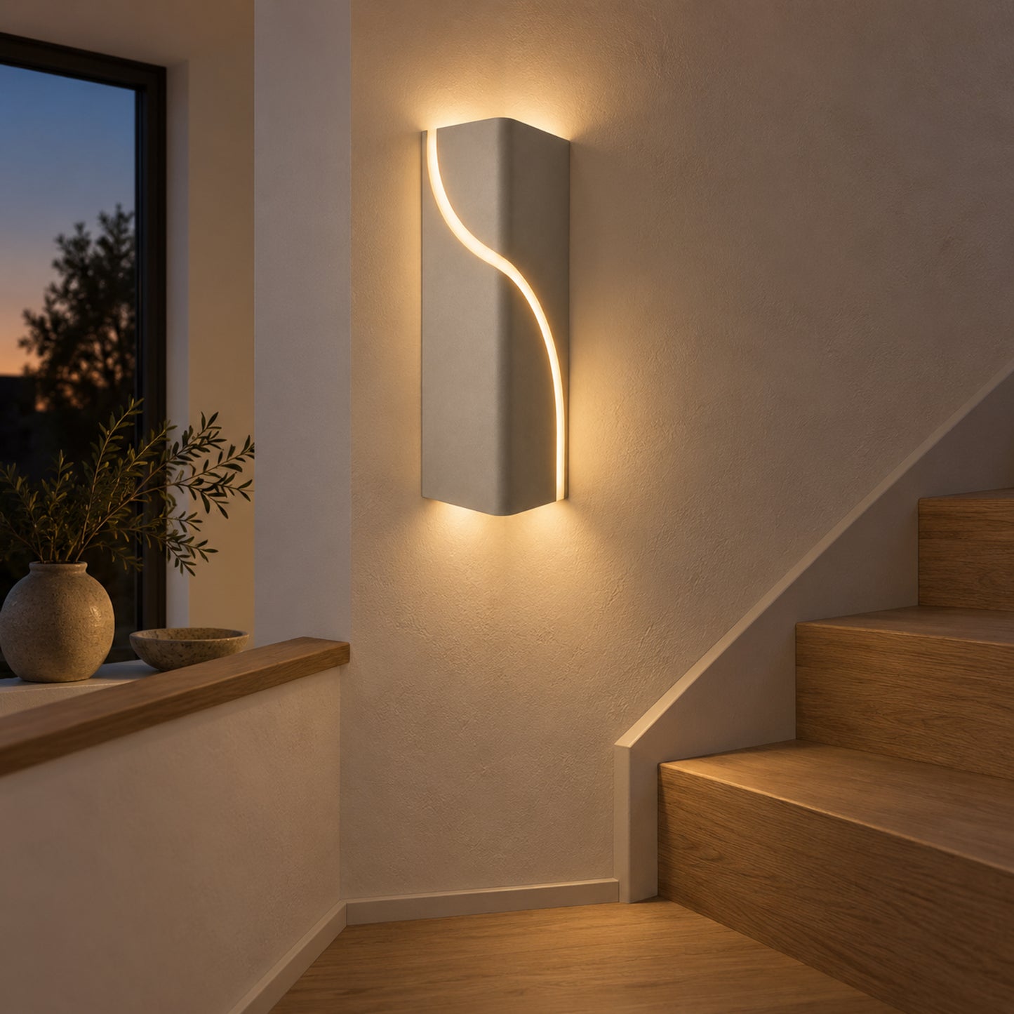 Corner Trace Wall Light