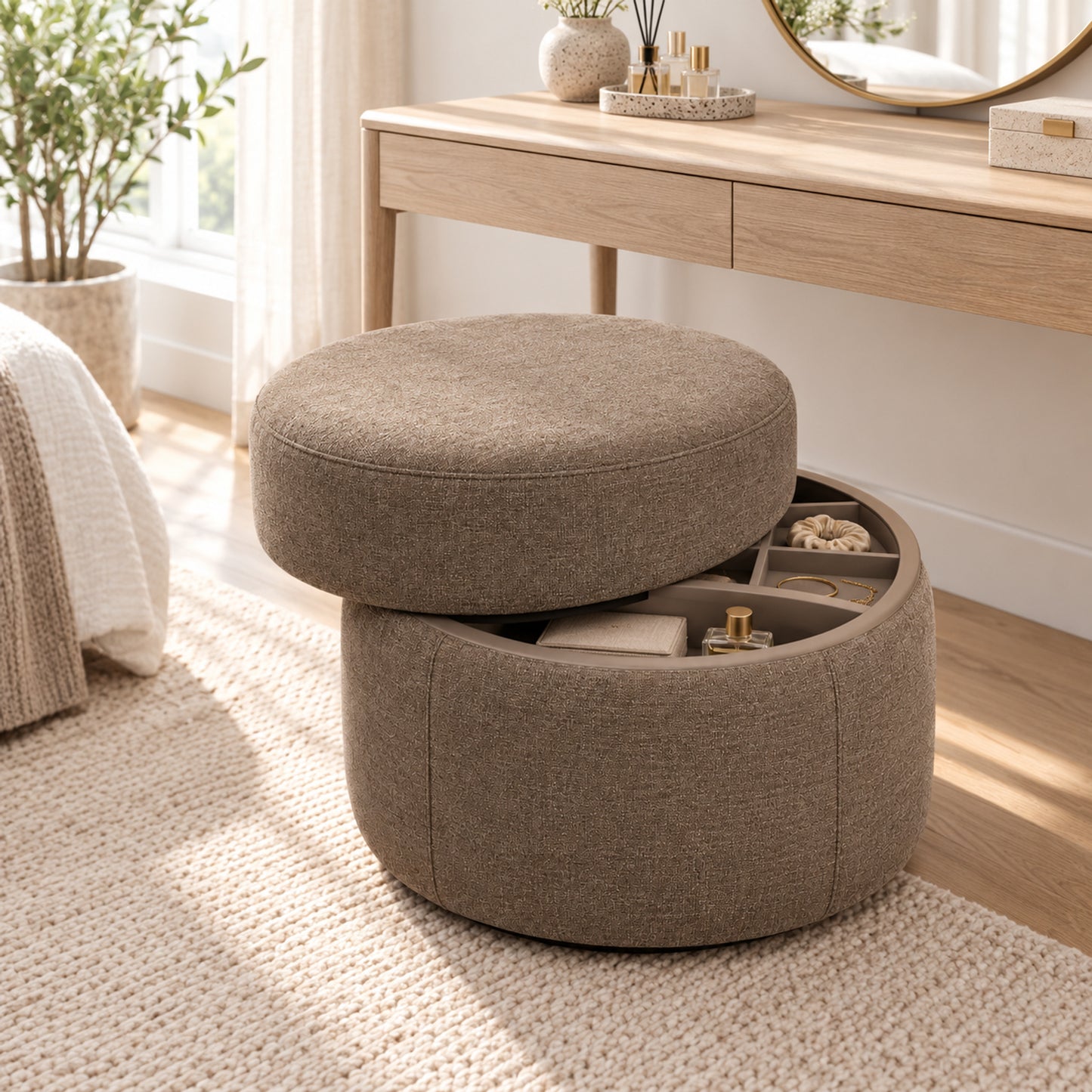 Turntable Chamber Ottoman
