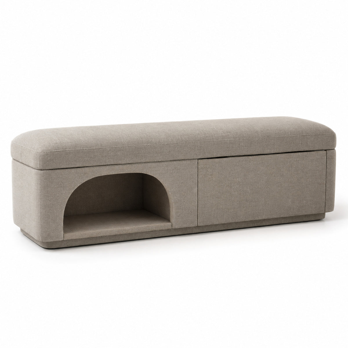 Portal Shelf Storage Bench
