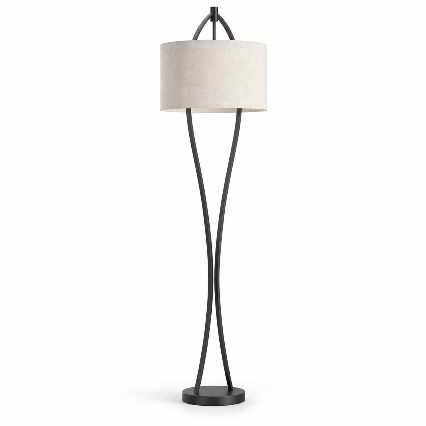 Twin Bow Floor Lamp