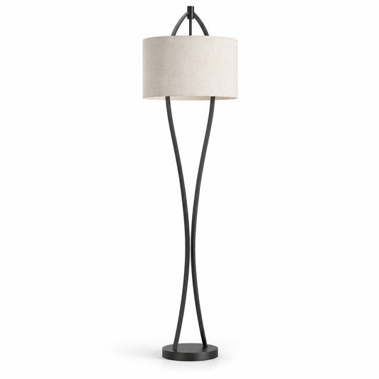 Twin Bow Floor Lamp