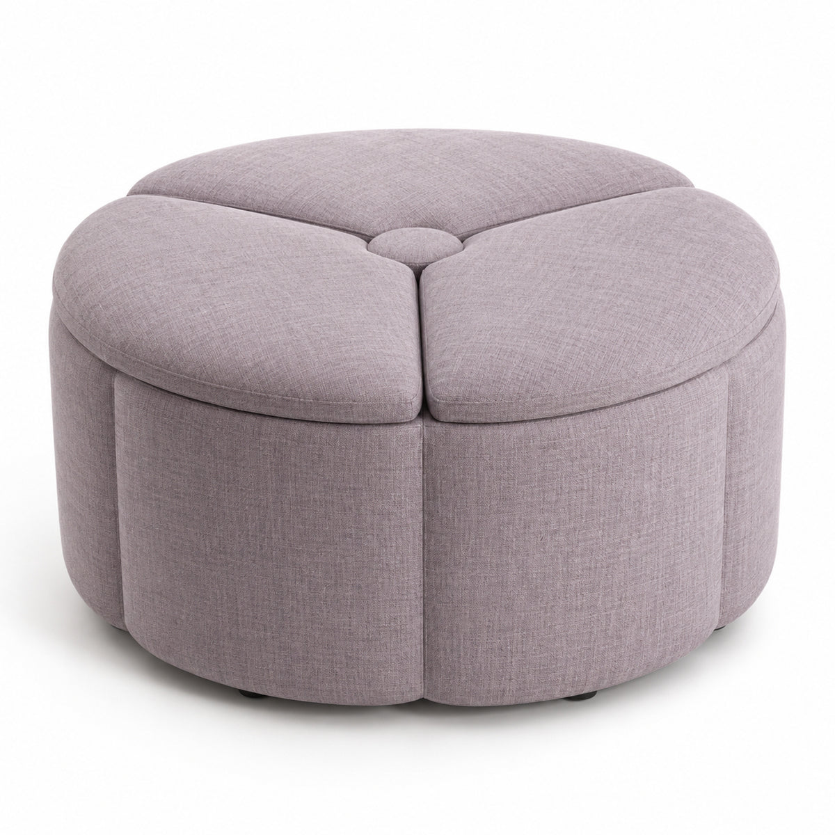 Tri-Cell Petal Ottoman