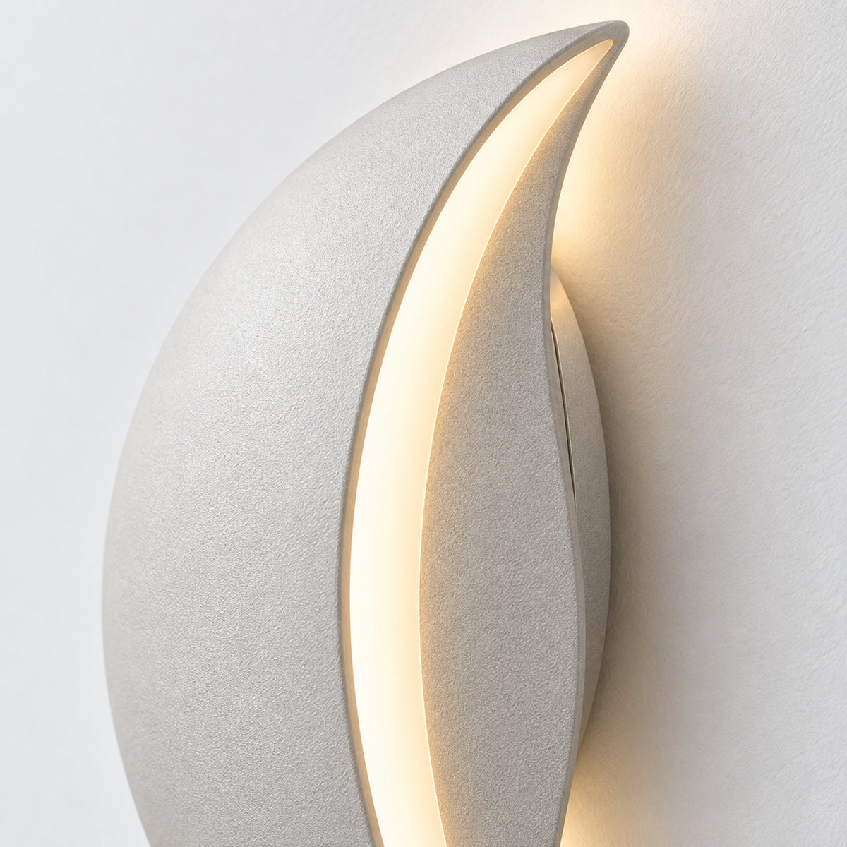 Crescent Fissure Wall Light
