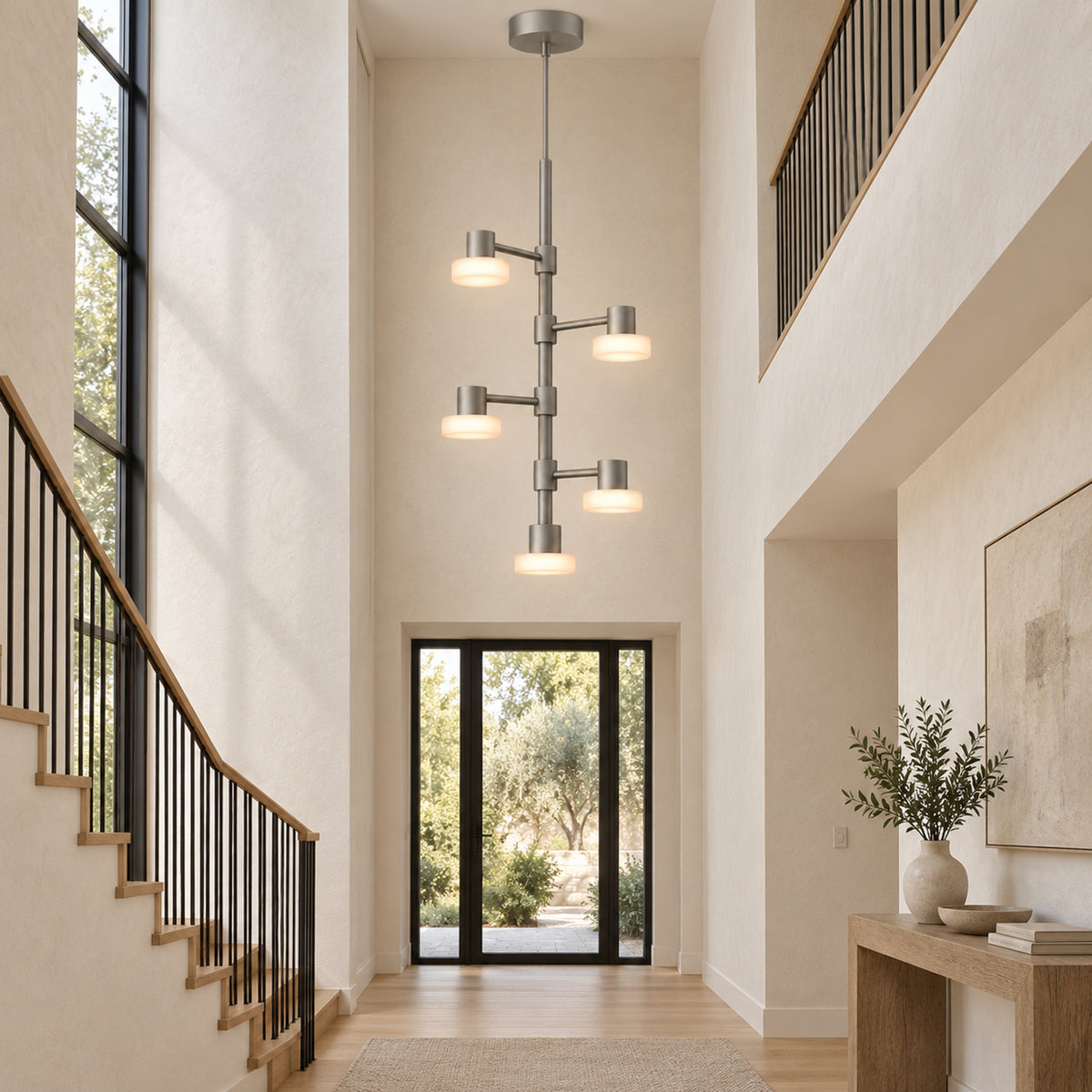 Vertical Canopy Chandelier