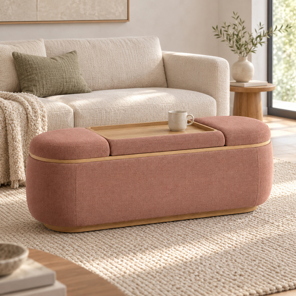 Nest Tray Storage Bench