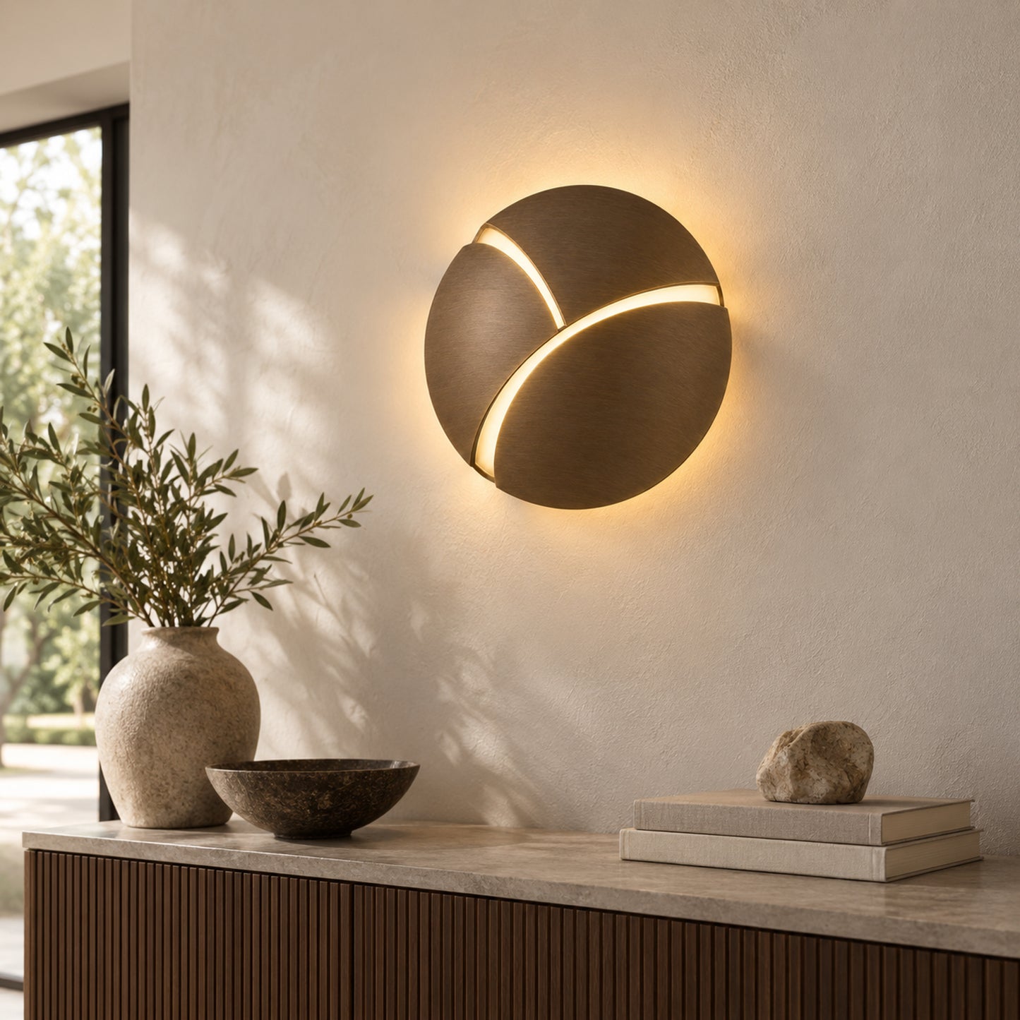 Crossing Orbit Wall Light