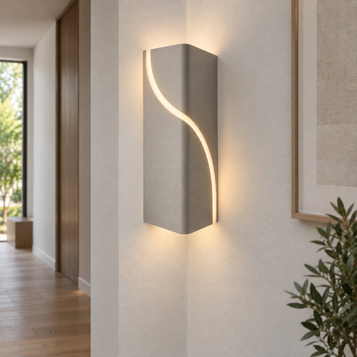 Corner Trace Wall Light