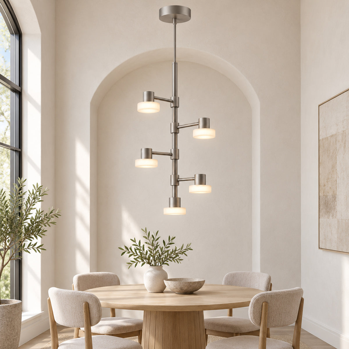 Vertical Canopy Chandelier