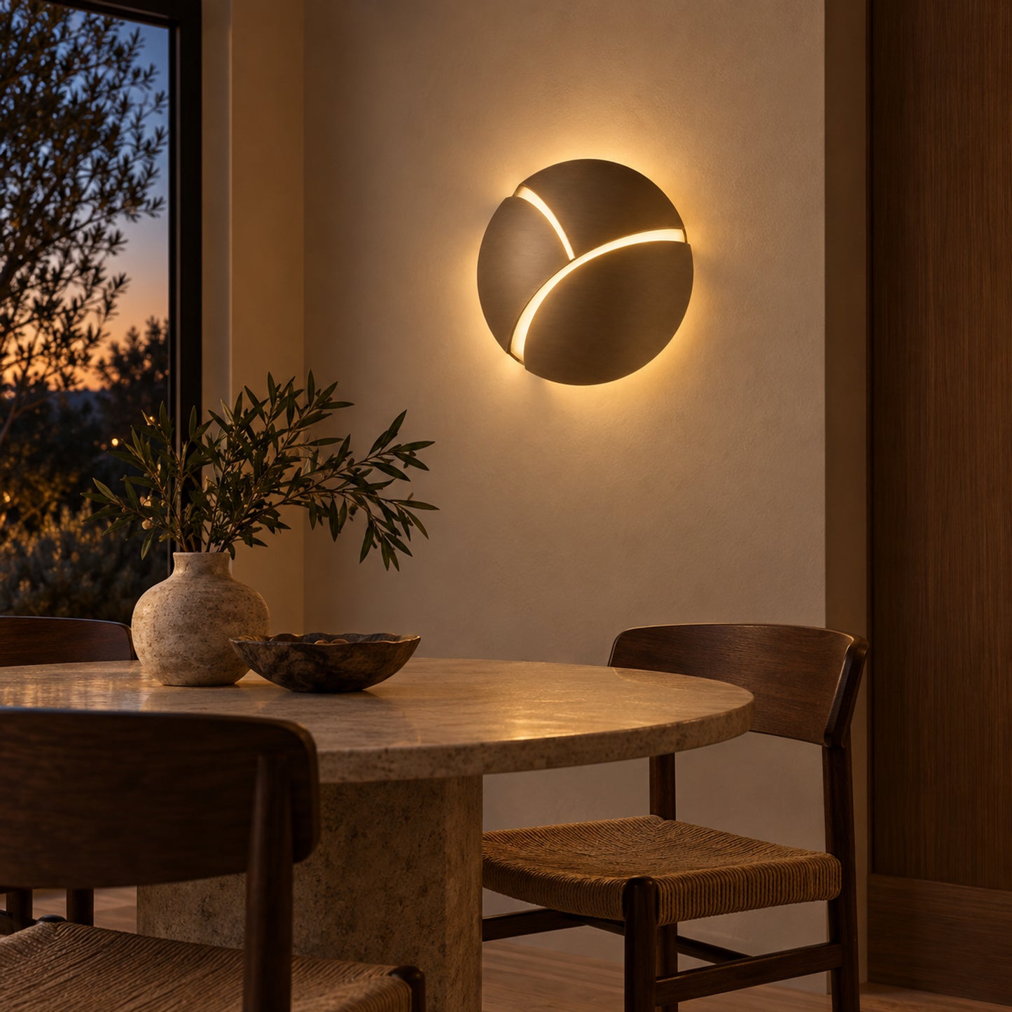 Crossing Orbit Wall Light